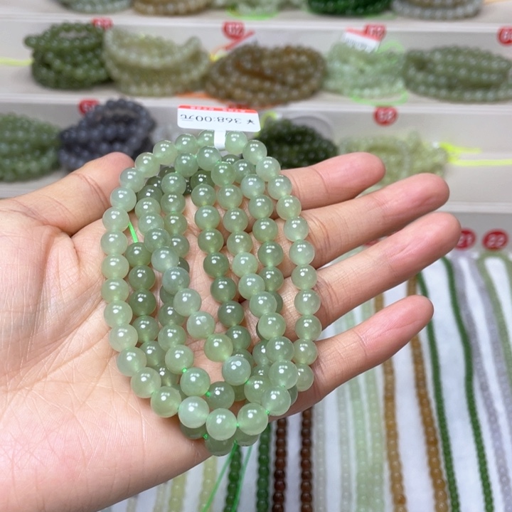 和田玉颈饰未镶嵌7mm