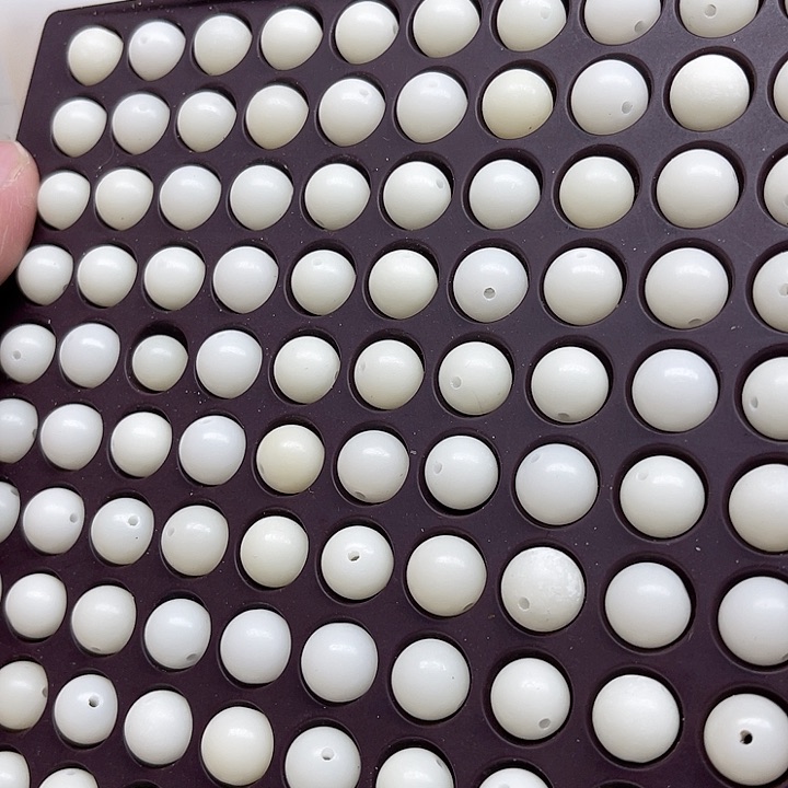 白玉菩提吊坠精品12白玉圆珠50颗卡灯牌宠60颗