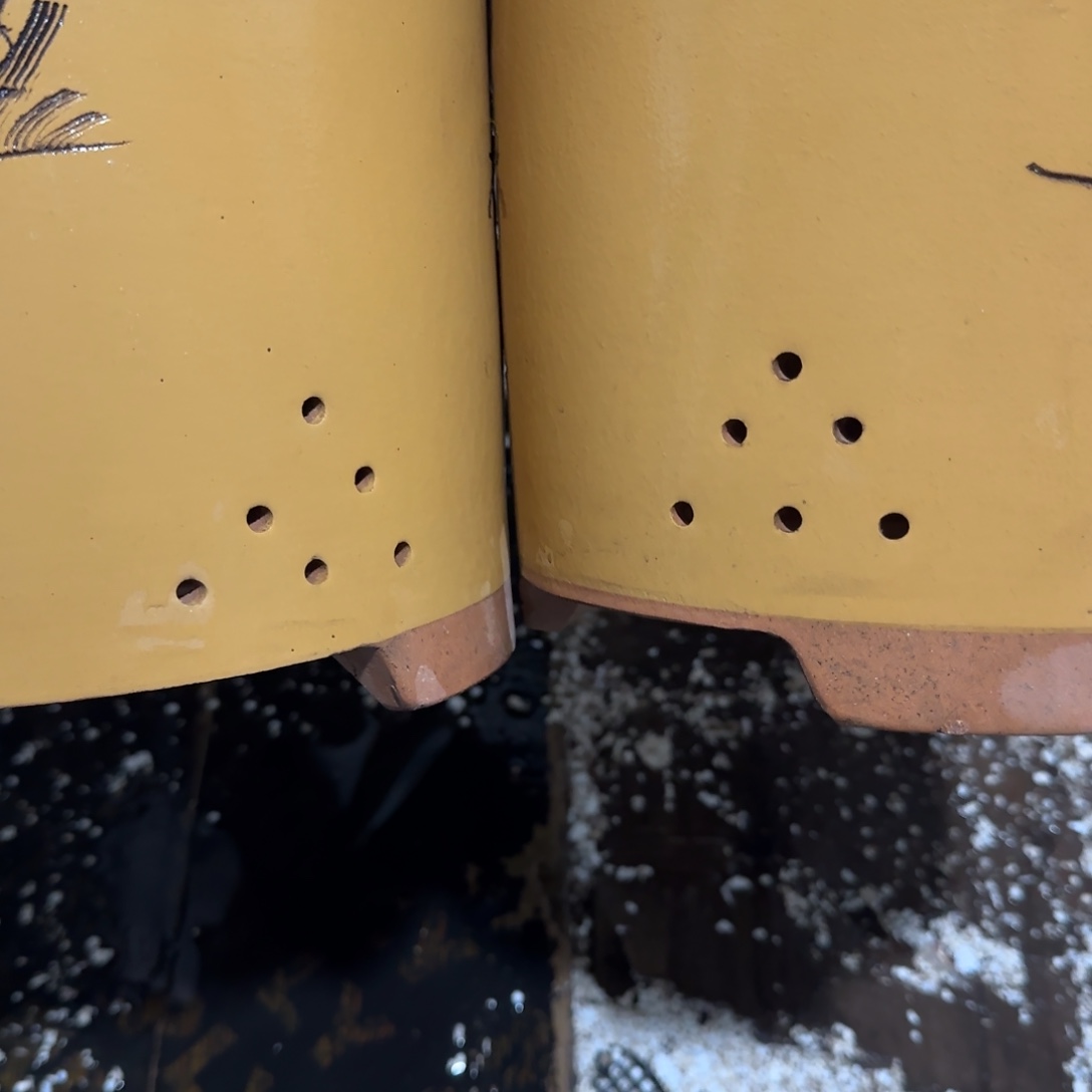 紫砂花盆口径14.18口径