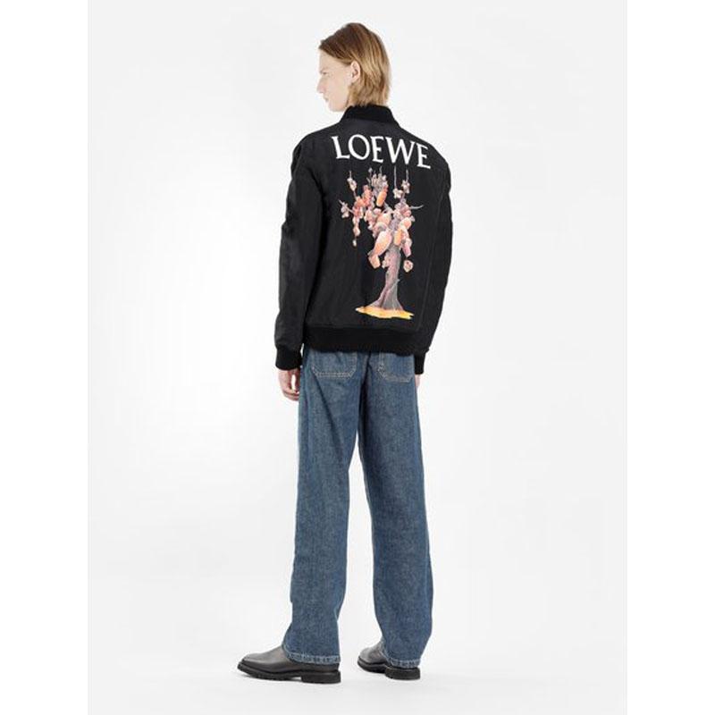 LOEWE/罗意威【国现 专柜8800】男士复古夹克外套 H2288640TW