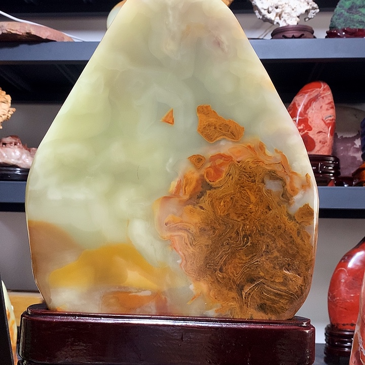 石材宽26厘米高38厘米