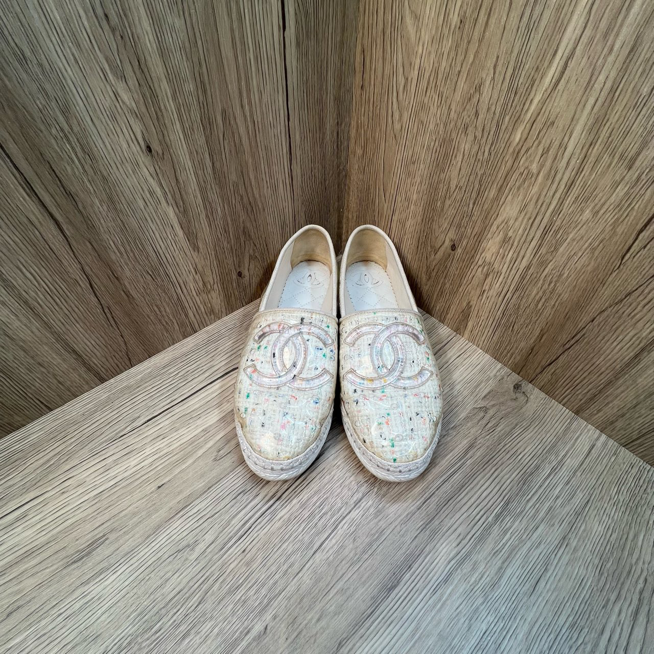 95新 Chanel/香奈儿 Chanel 香奈儿 果冻板鞋 36码/95新/无配件