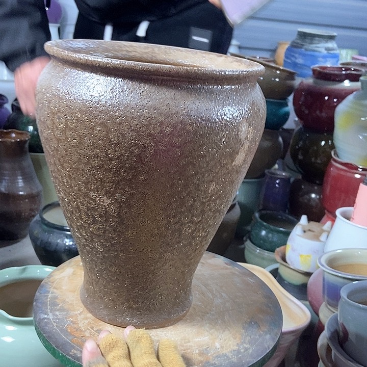 瓶口16高24瑕景德镇陶瓷学院无孔