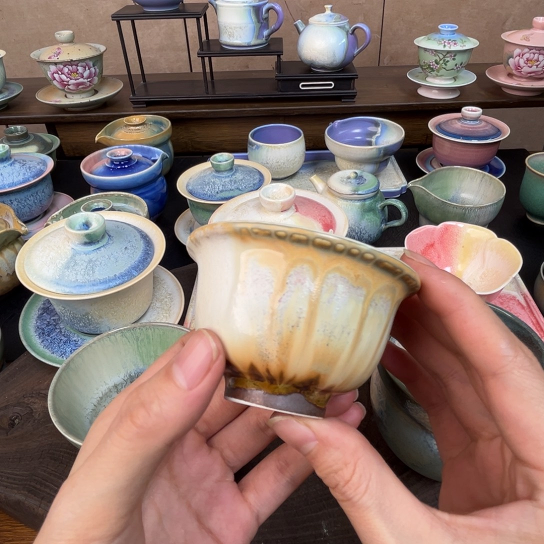 景德镇纯手工柴烧茶器