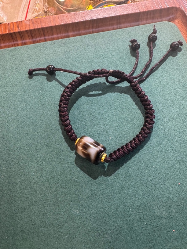 非金属亚克力手链 手绳的天珠 虎牙