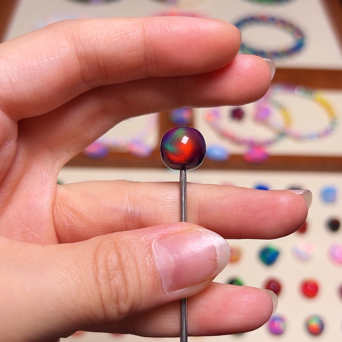 树脂制品人工欧泊11-12