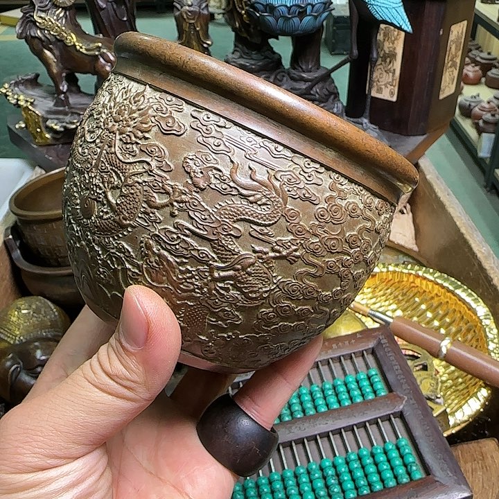 铜器办公室茶室摆件