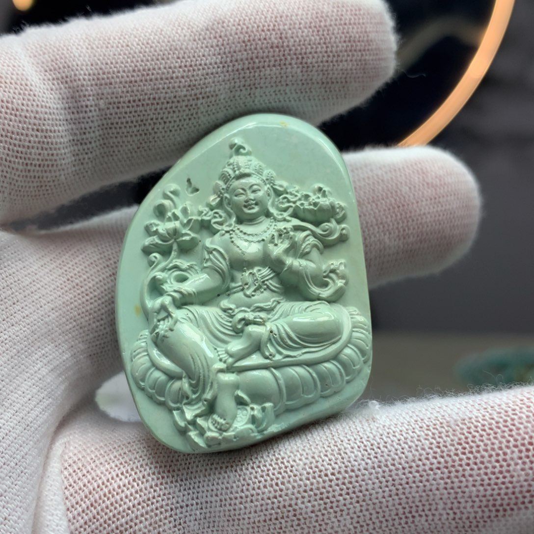 绿松石挂件未镶嵌