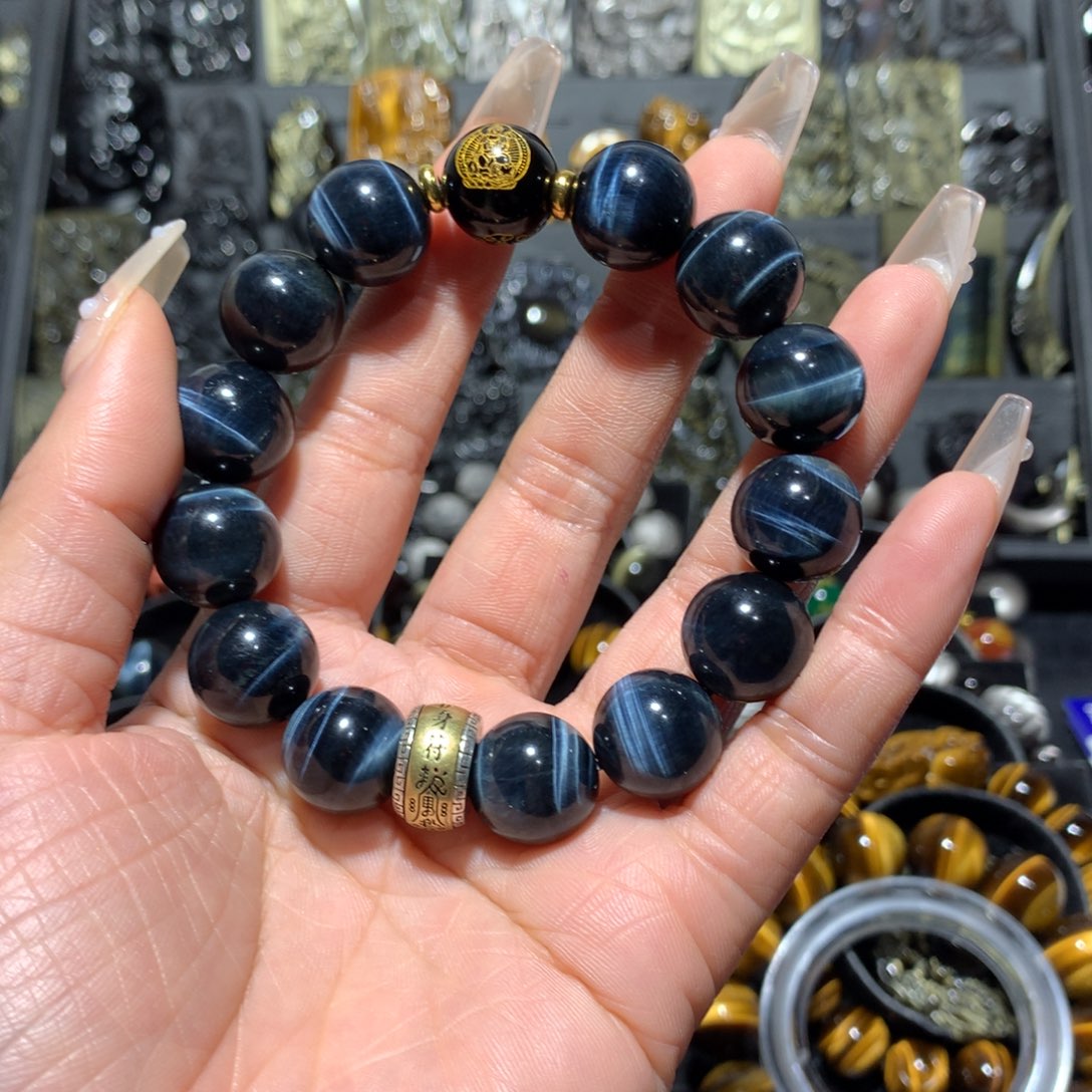 木变石（虎睛石）手链未镶嵌修
