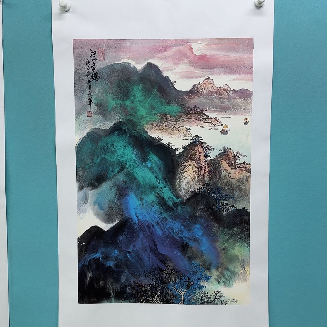 国画国画艺术纯手绘作品