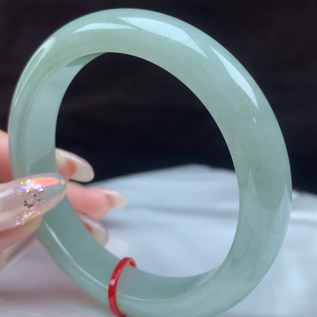 翡翠未镶嵌手镯87016，