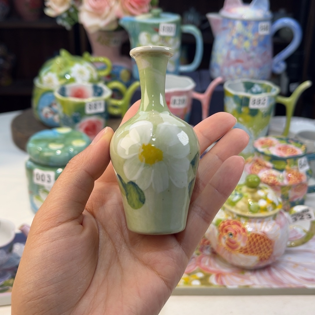 瓷片景德镇手工手绘陶瓷茶具