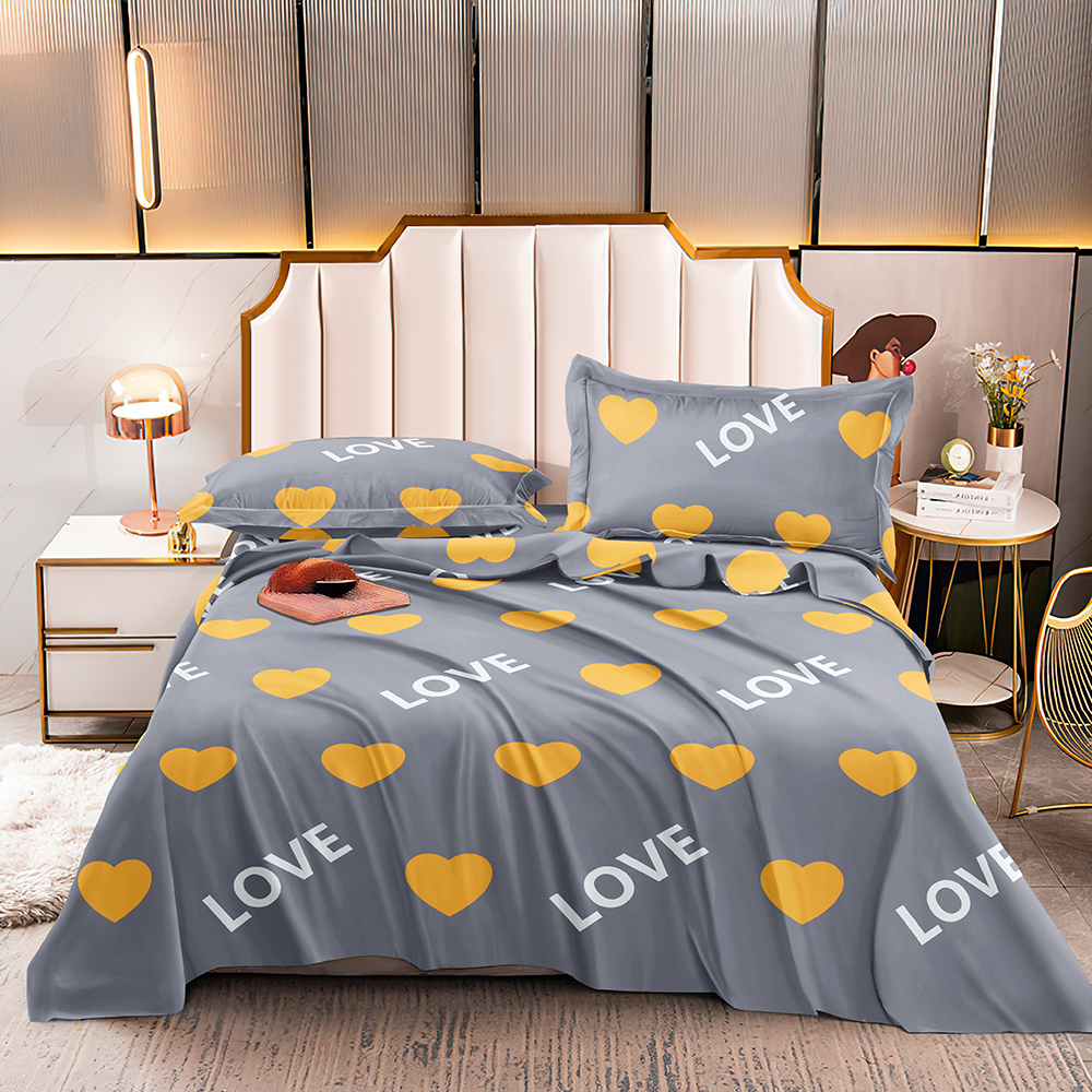 【心爱生活】2.5*2.4米床单斜纹棉布床单亲肤舒适