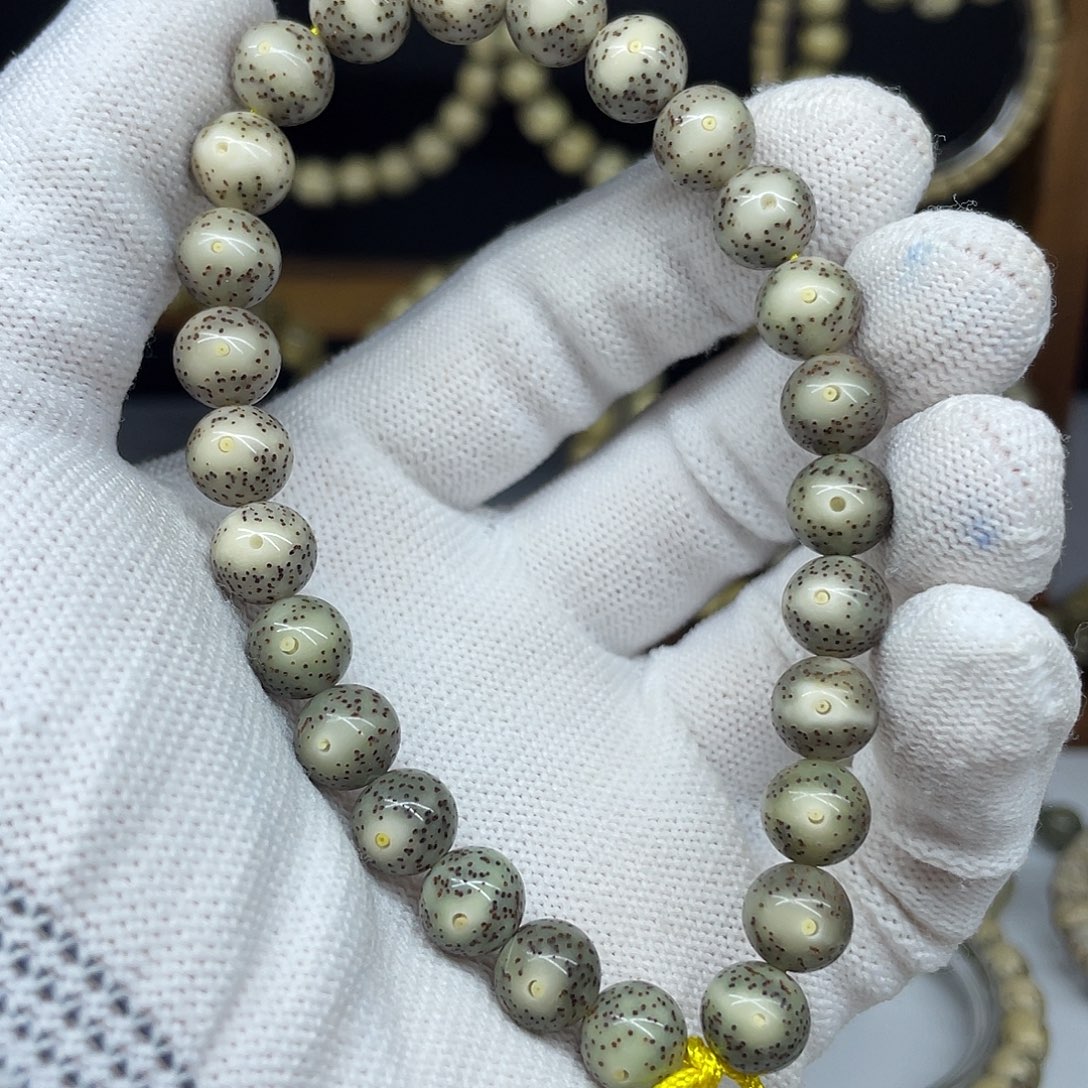 星月菩提手串9圆珠，丹凤眼