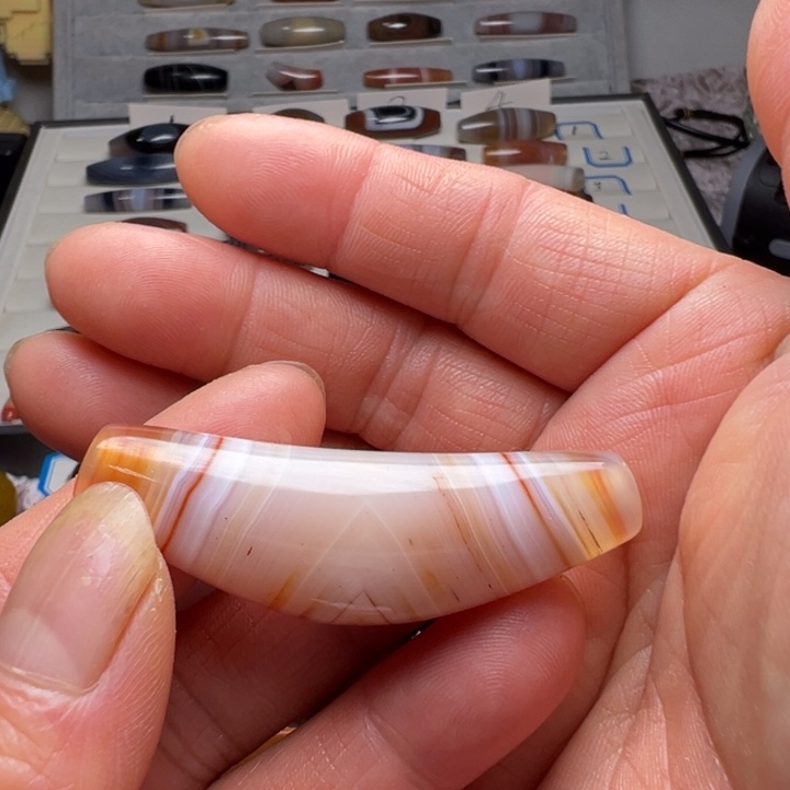 玛瑙/玉髓吊坠(不含链)未镶嵌