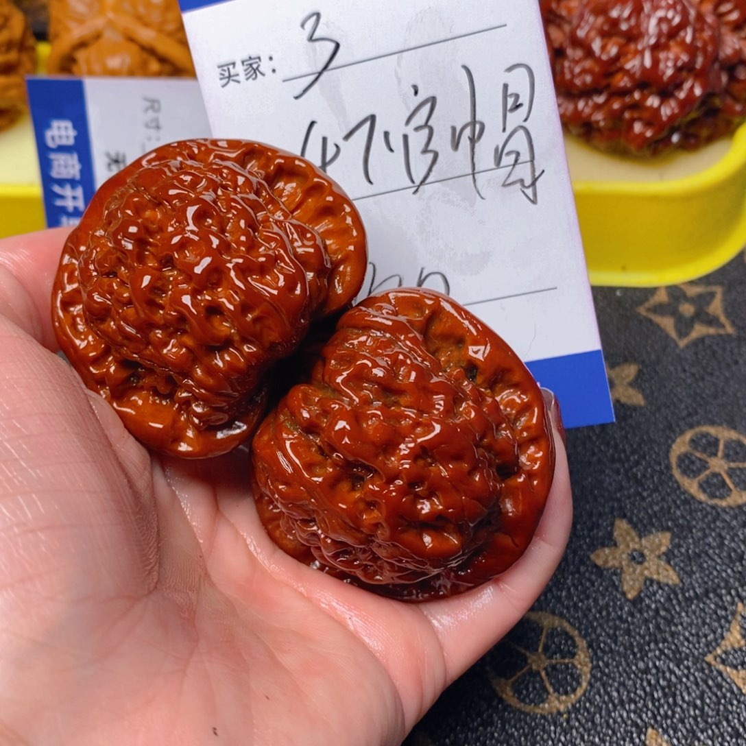 把件文玩核桃官帽