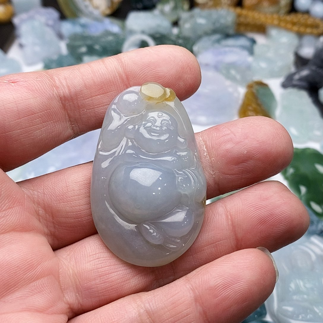 翡翠颈饰未镶嵌W*爷