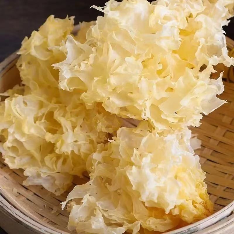 干货银耳块软糯易浸泡适合炖煮银耳羹