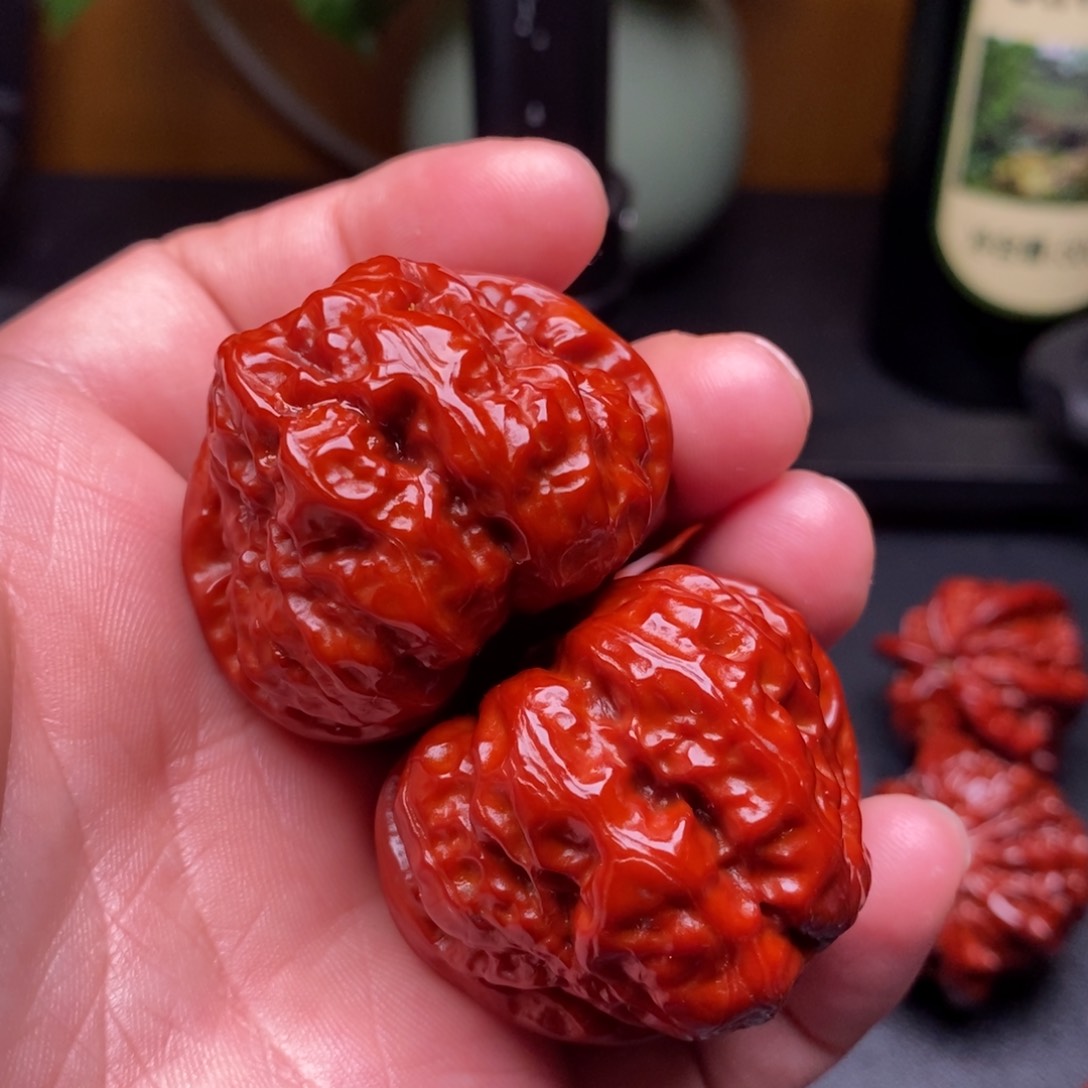 文玩核桃吊坠40蛤蟆头