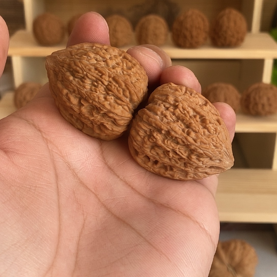 吊坠文玩核桃34尺塔尖，全品