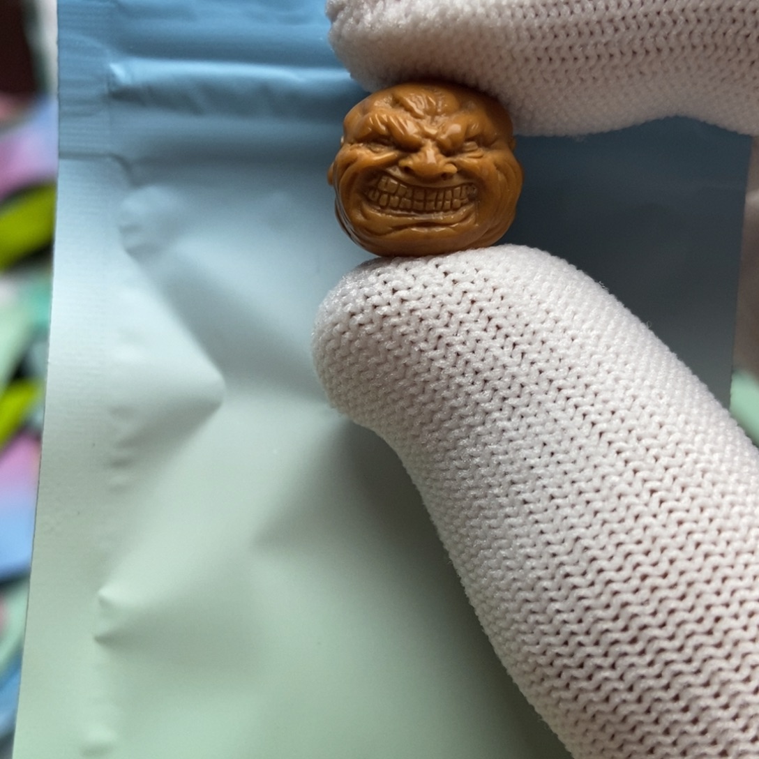 手串猴头核桃茫茫全品雕刻单颗全明星两颗