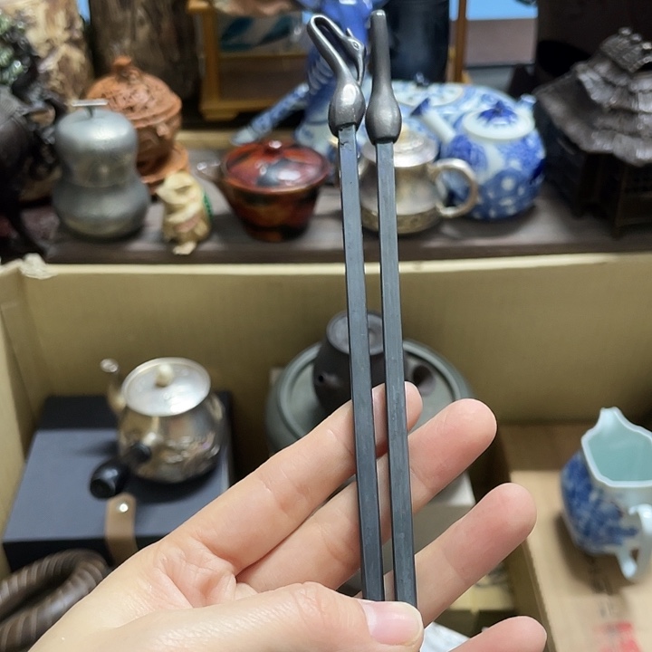 铜中古工艺品摆件