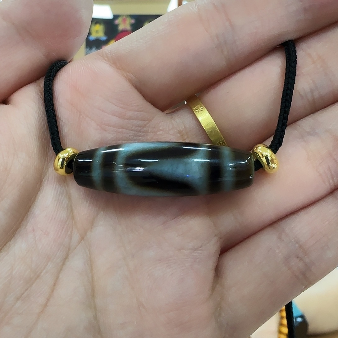 玛瑙/玉髓佩饰未镶嵌D5653双牙脖挂