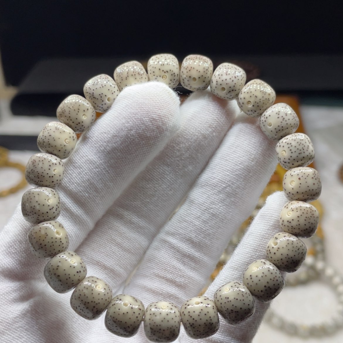 【闪购商品】手串星月菩提10✖️9糯冰月朗星稀