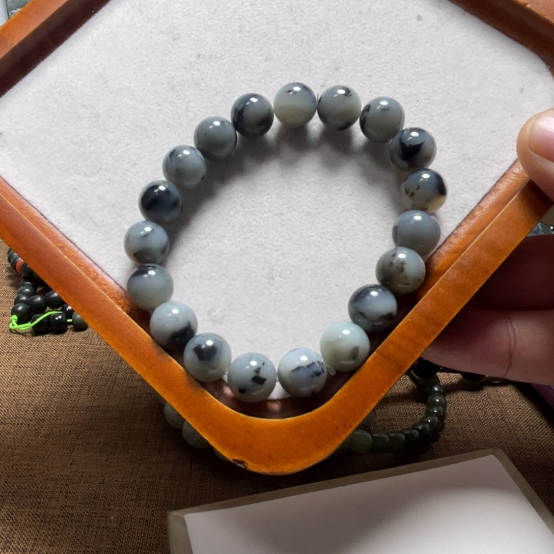 未镶嵌手链和田玉（白玉）