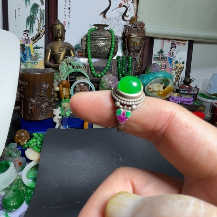 滴血莲花菩提吊坠