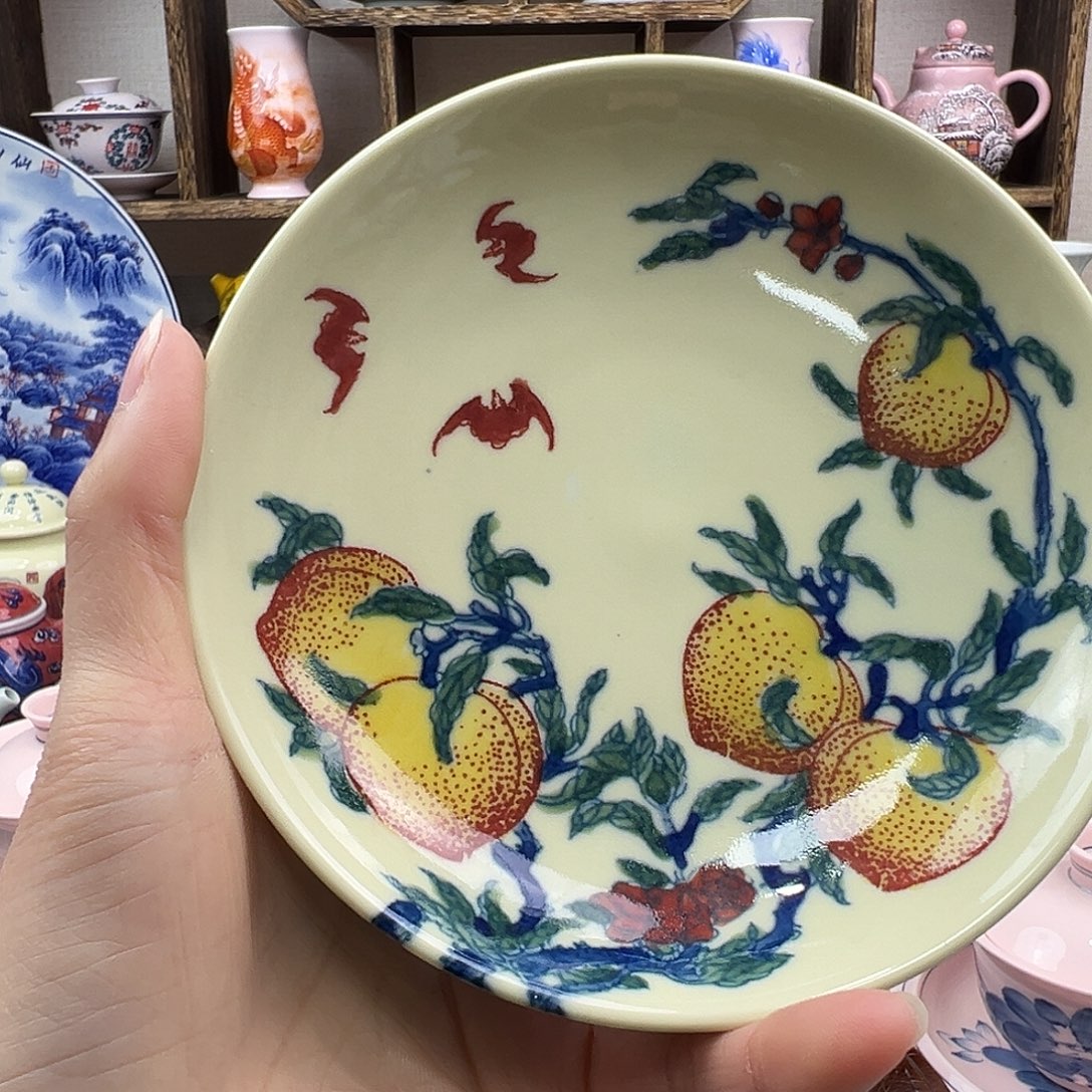 碟陶瓷景德镇陶瓷567老厂瓷42