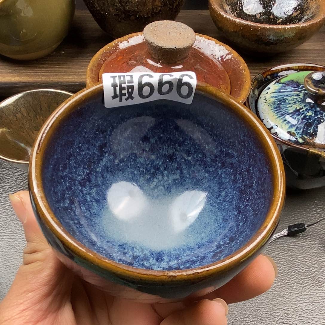 茶盏微瑕建盏主人杯子