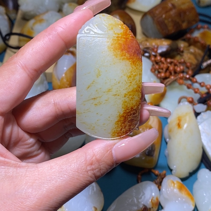 和田玉挂件未镶嵌吉*号