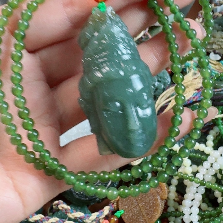 和田玉把件未镶嵌