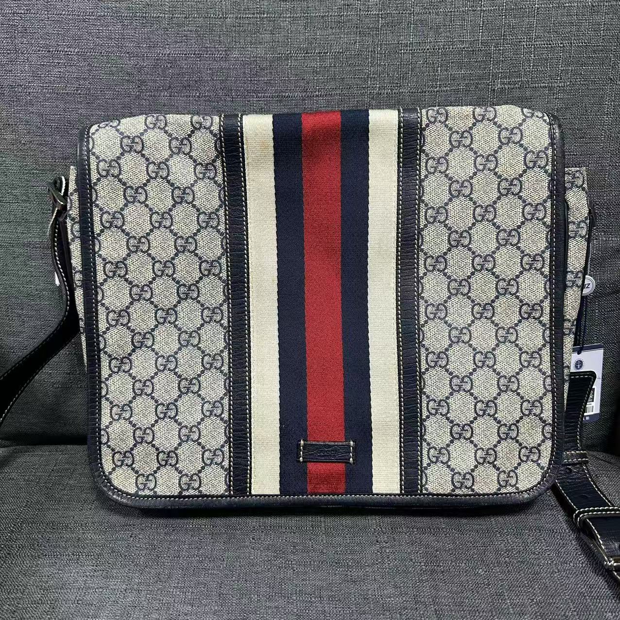 95新 GUCCI/古驰 乱乱子中古/女士/单肩包/91035