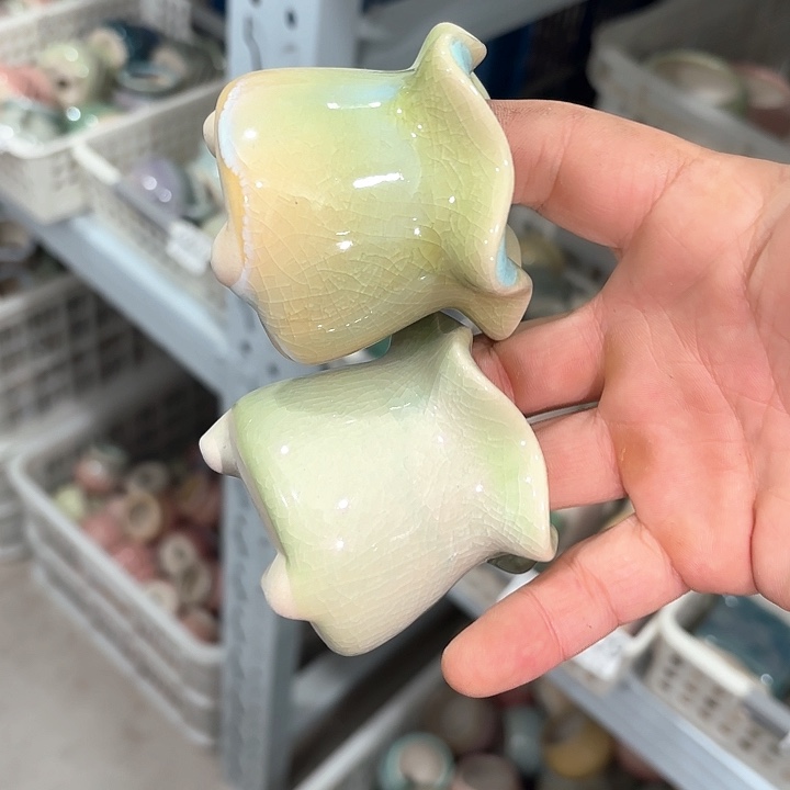 红陶量货｜口高深浅搭配发6