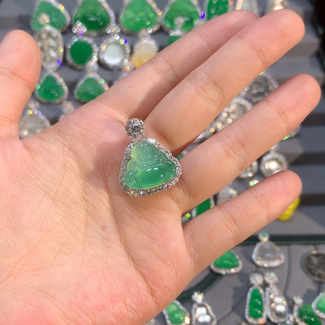 玛瑙/玉髓颈饰银S925镶嵌烦****y