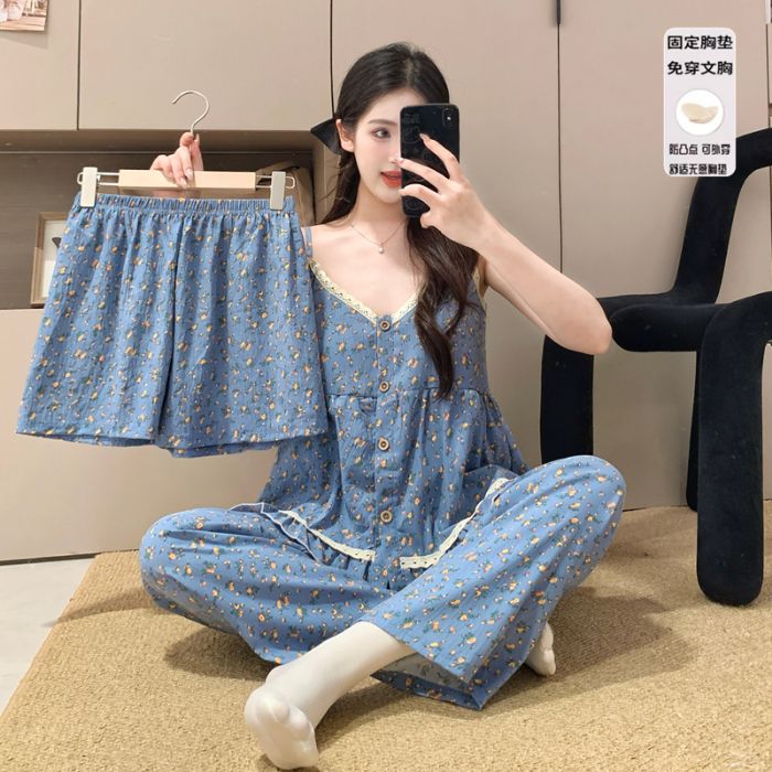 【11】品牌高货青沧 多款少量 高品质睡裙夏睡衣女家居服夏季韩版