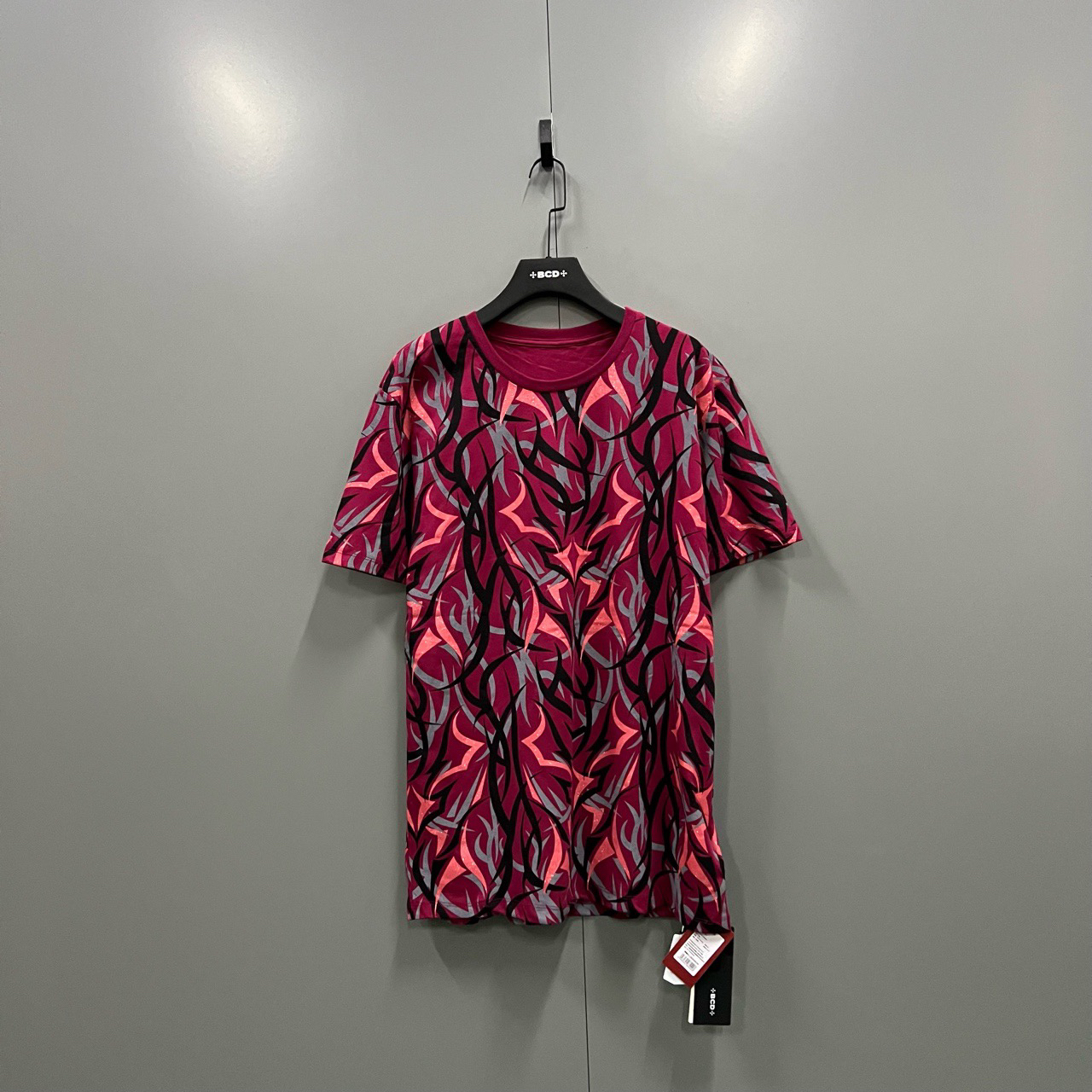 99新 CLOT （cc）红色荆棘短袖 XL码/吊牌 bc006925