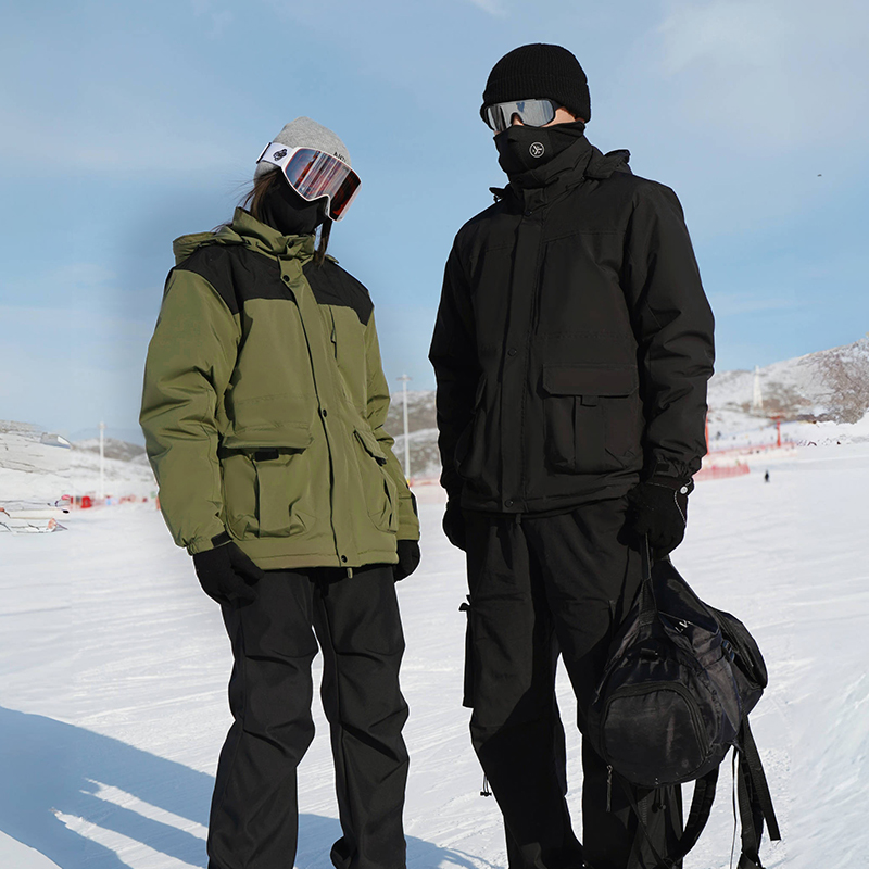 【保暖搭子】大码保暖棉服情侣加绒加厚冲锋衣冬季防寒宽松外套棉衣