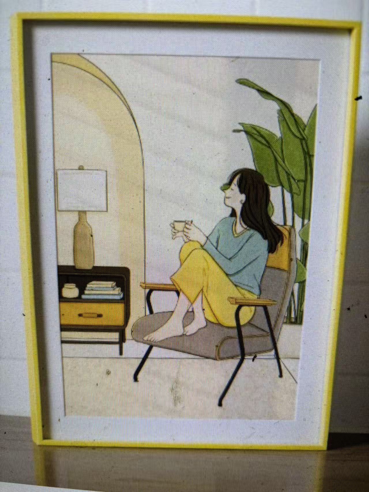 客厅装饰画一物一改以实物为准