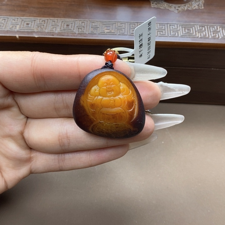 和田玉挂件未镶嵌晚***醒G