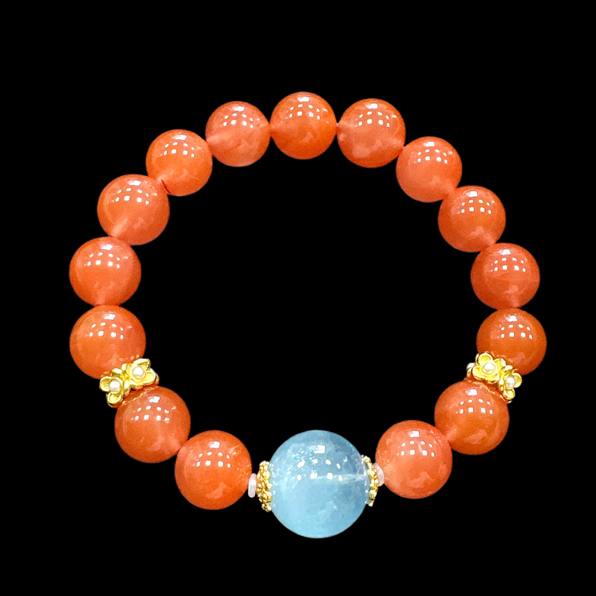 9694南红手串孤品