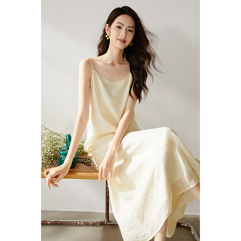 【新品】2025夏裙子吊带连衣裙25021438