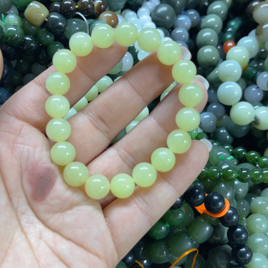 和田玉手链未镶嵌