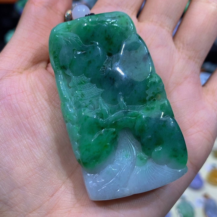 翡翠未镶嵌手链翡翠