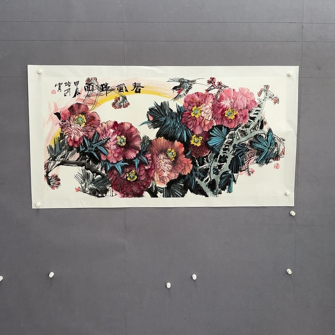 国画亲笔手绘原创