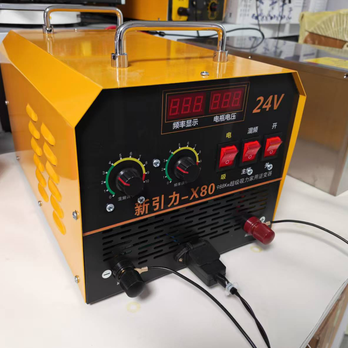 24v8000w户外能源，吸电拉都可以！