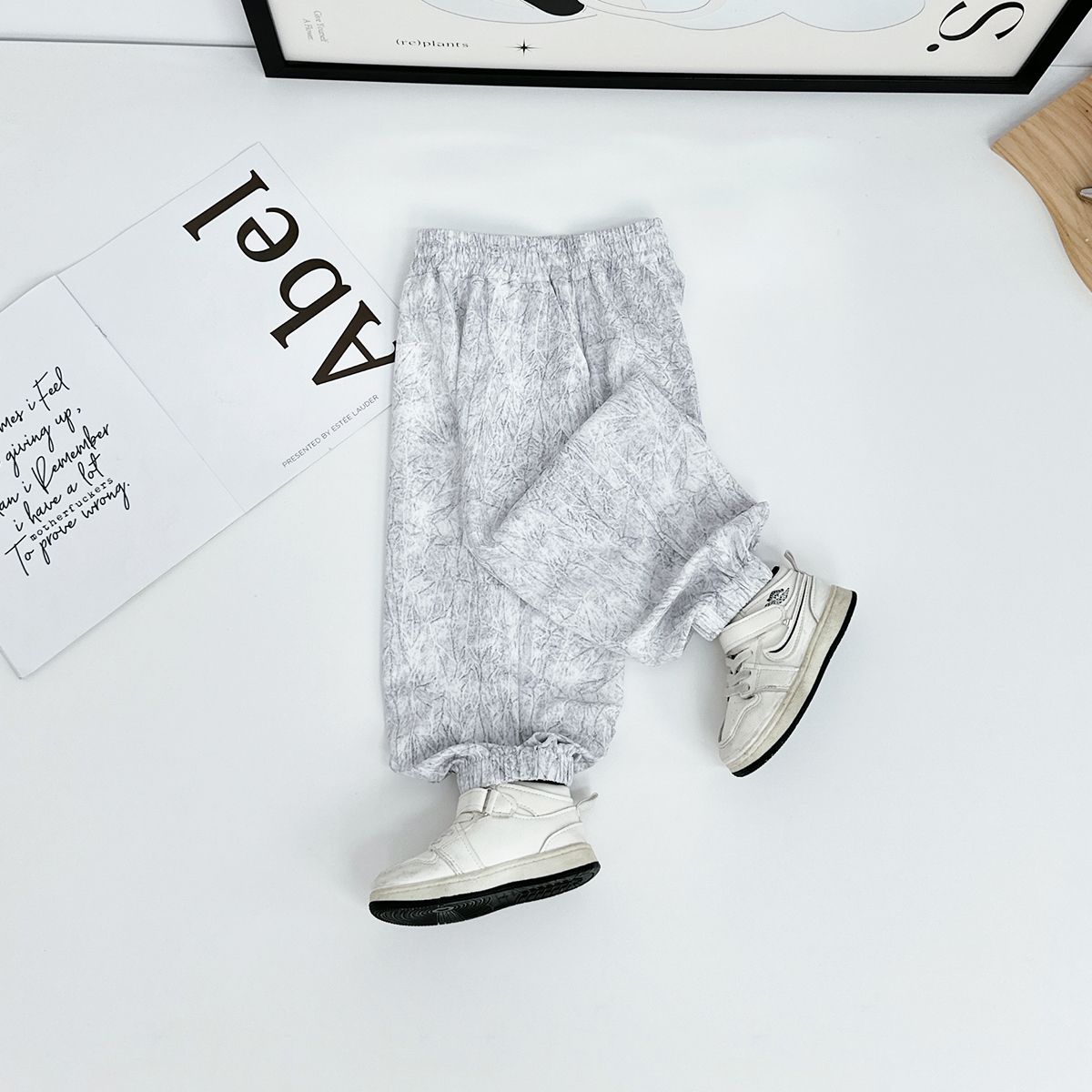 男童裤子薄款宽松休闲裤夏装防蚊长裤儿童潮 FB25215悠悠童话童装