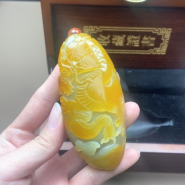 和田玉挂件未镶嵌N